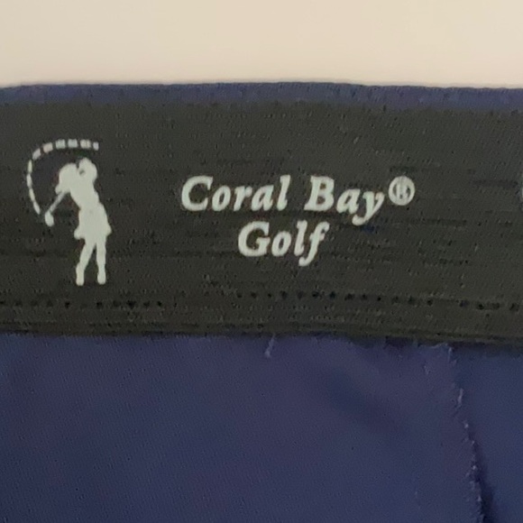 CORAL BAY GOLF SHORTS SIZE 16 - Picture 4 of 4